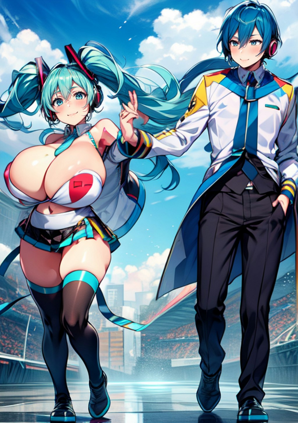 miku kaito Coupling