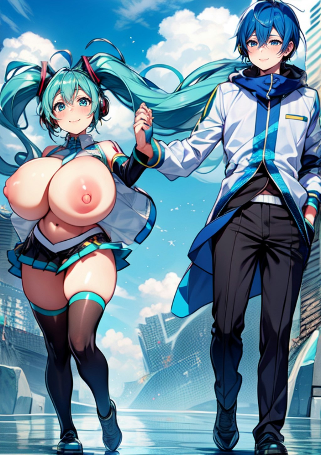 miku kaito Coupling