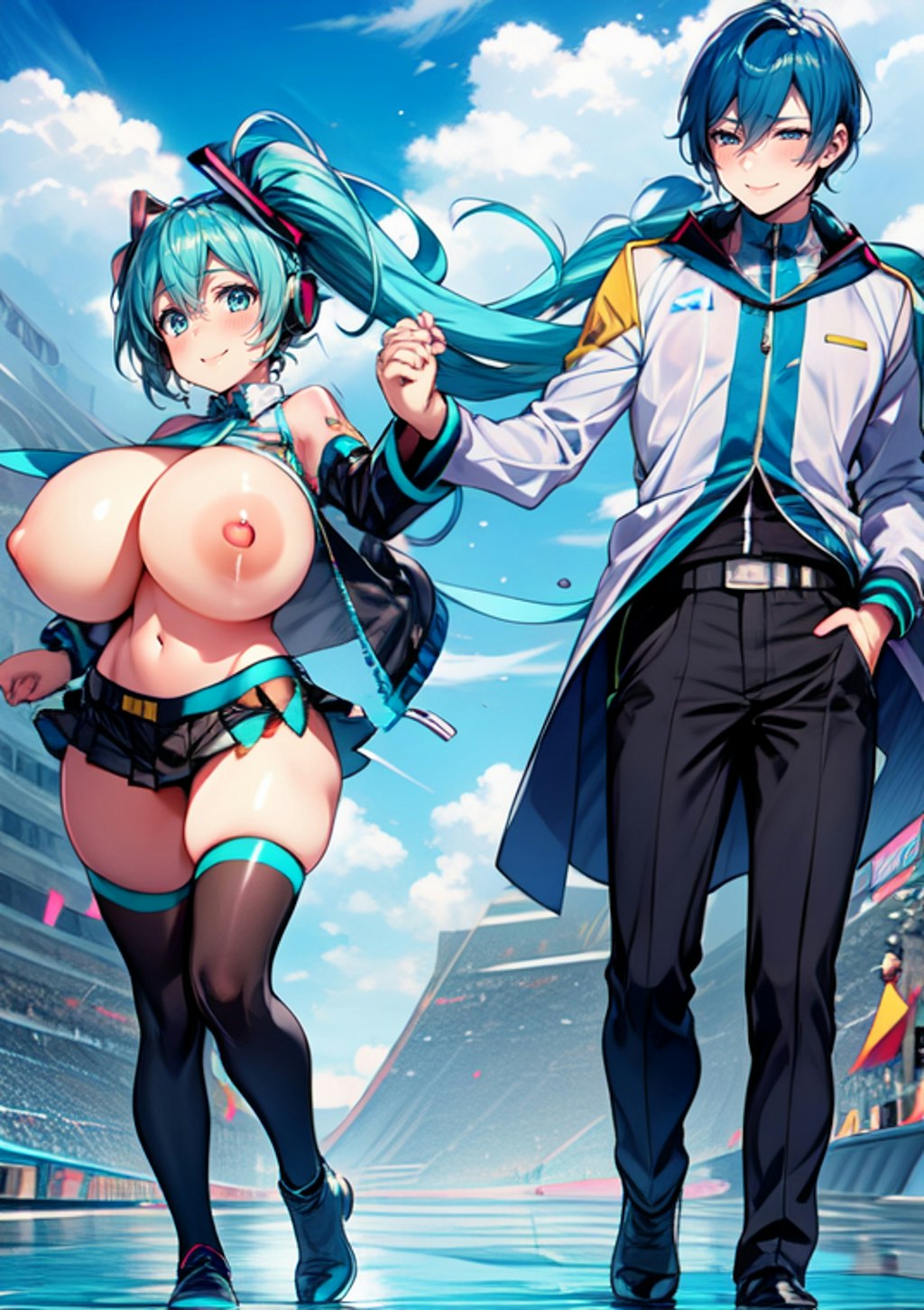 miku kaito Coupling