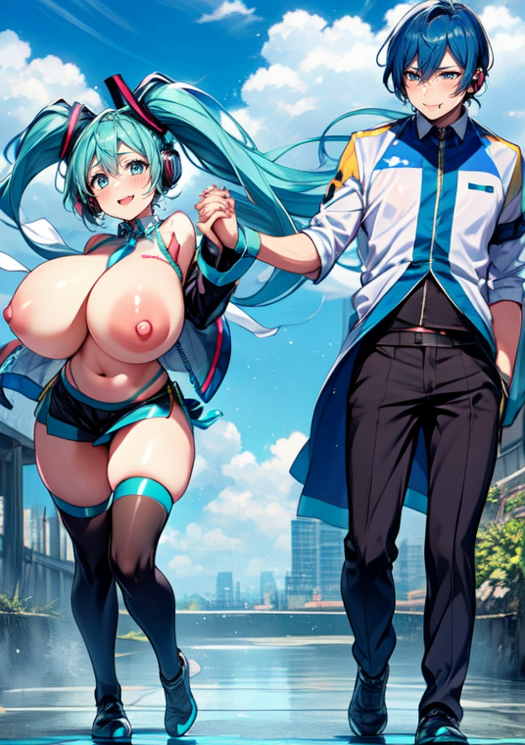 miku kaito Coupling