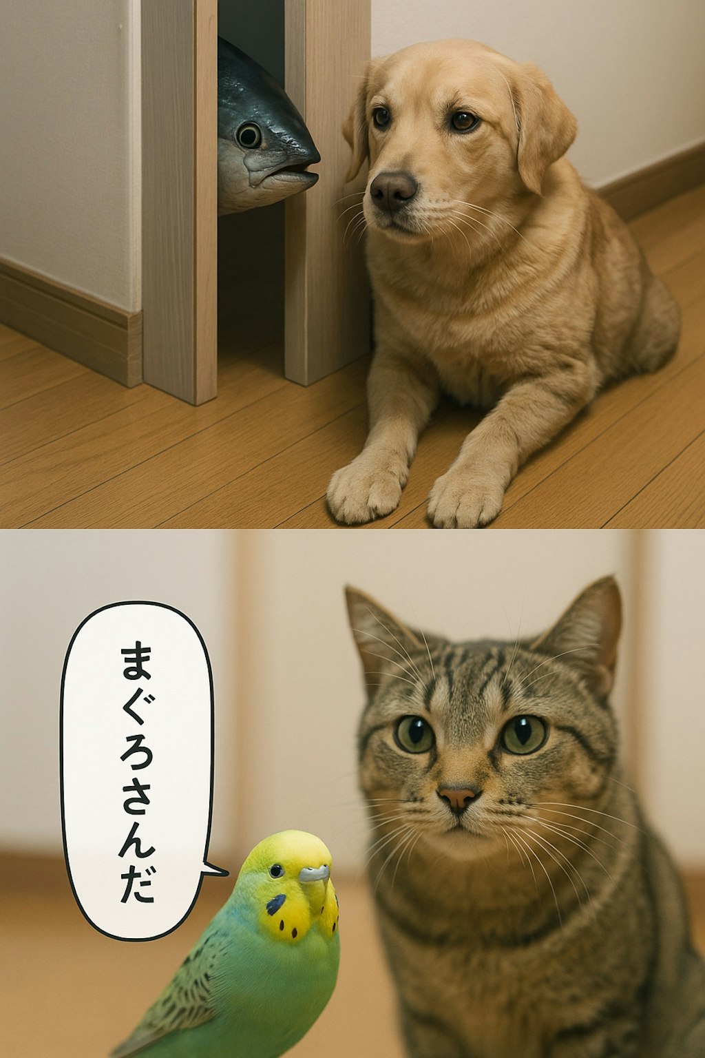 いぬとねこといんこのぼつがぞう