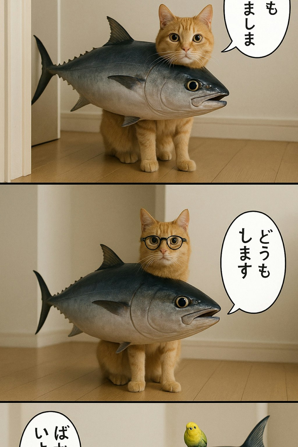 いぬとねこといんこのぼつがぞう