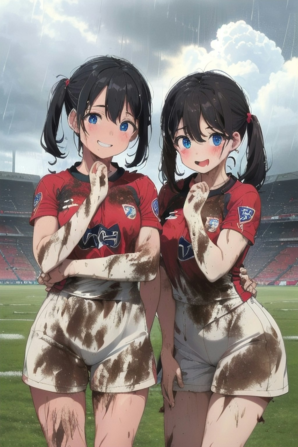 🏉泥まみれの女子ラグビー 63