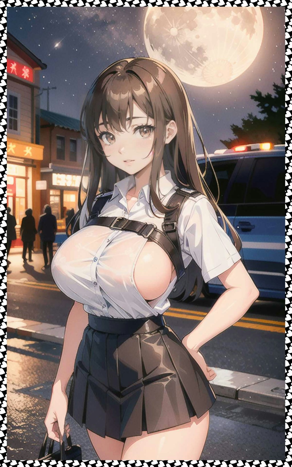 巨乳ミニスカポリス　 Big breasts miniskirt police