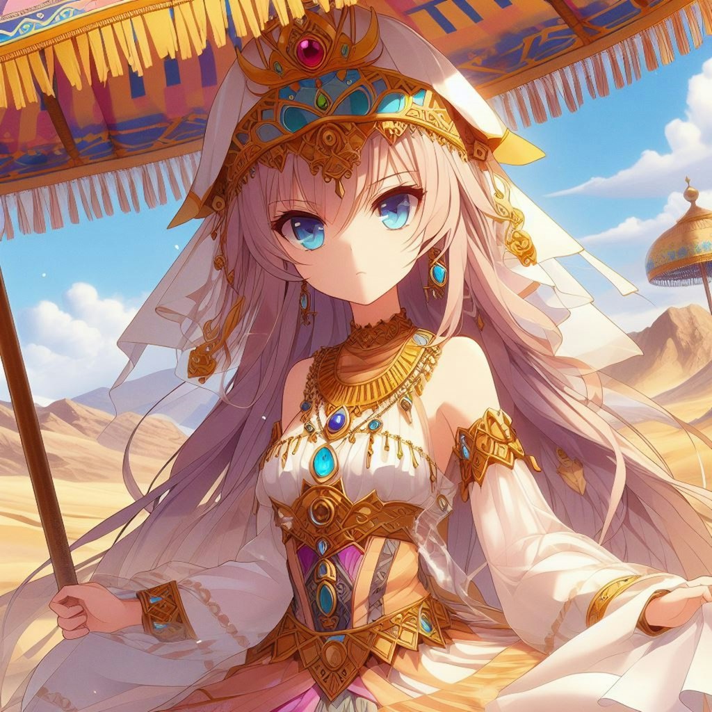 砂漠の国の姫
