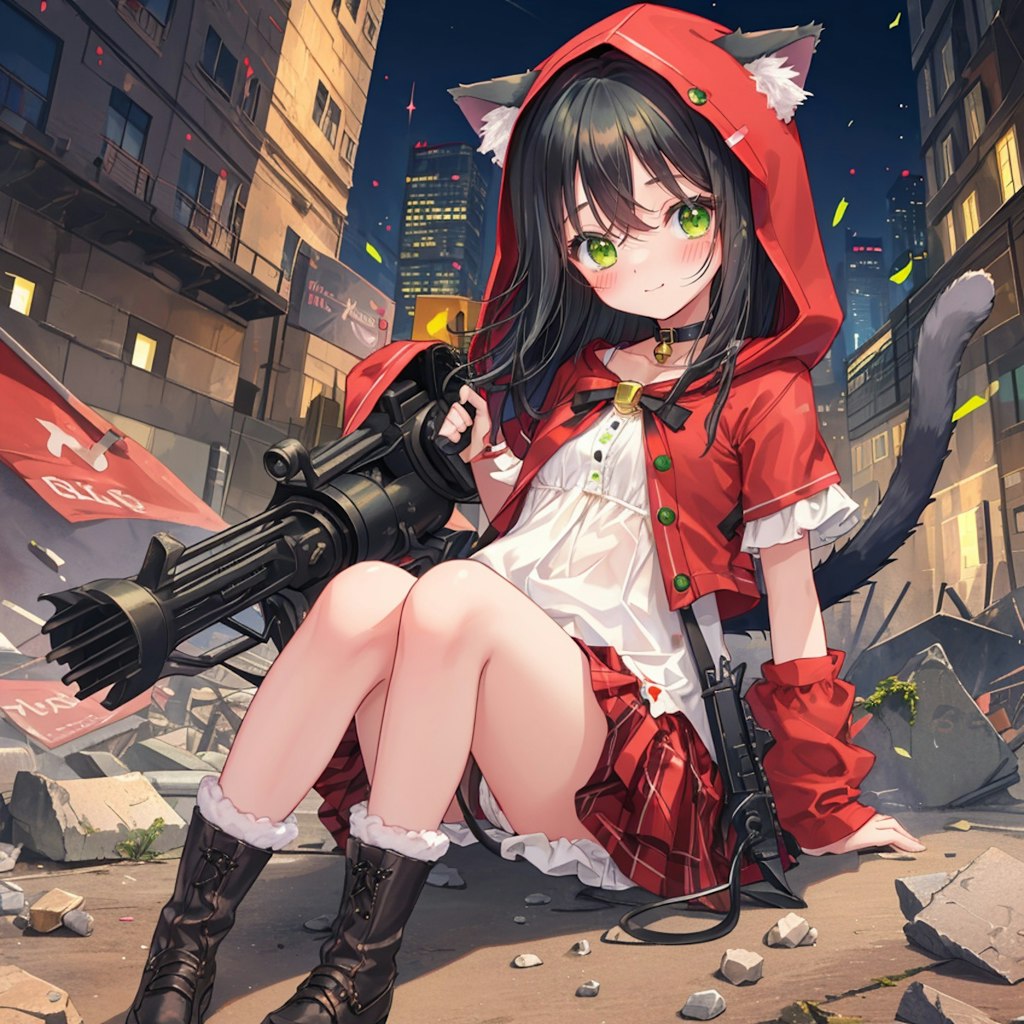 5枚 狼殲滅部隊 Red Riding Hood