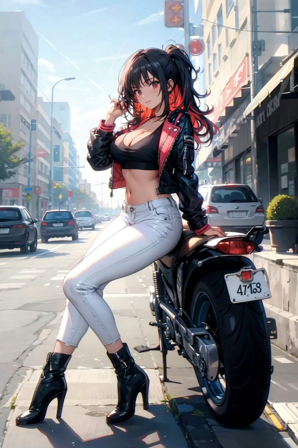 バイク女子