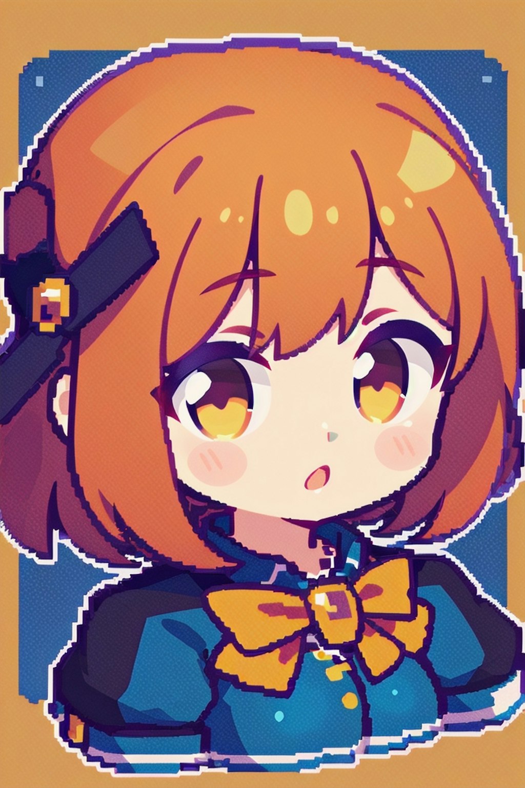 ドット絵風美少女