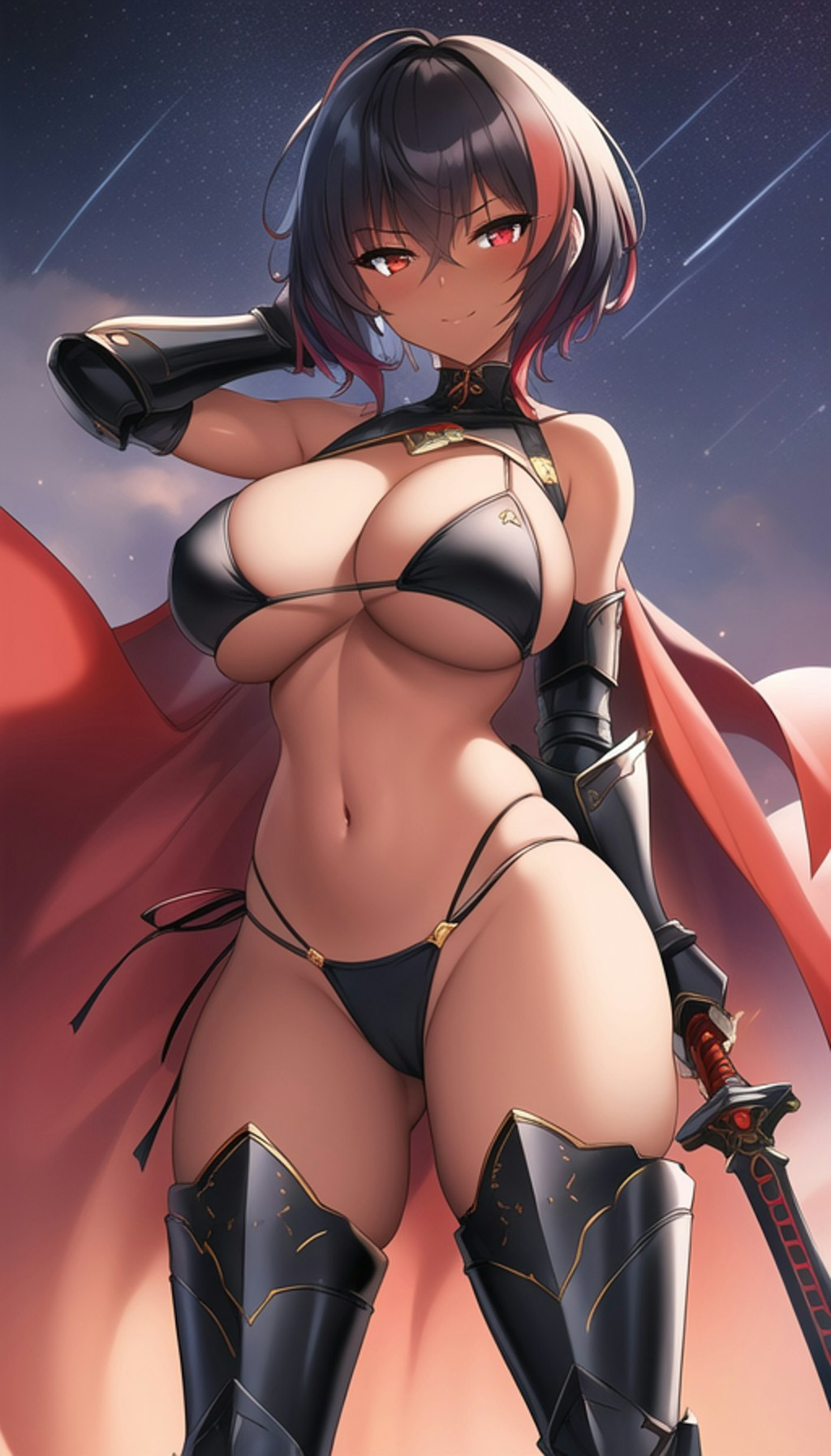 ビキニアーマー美女戦士4