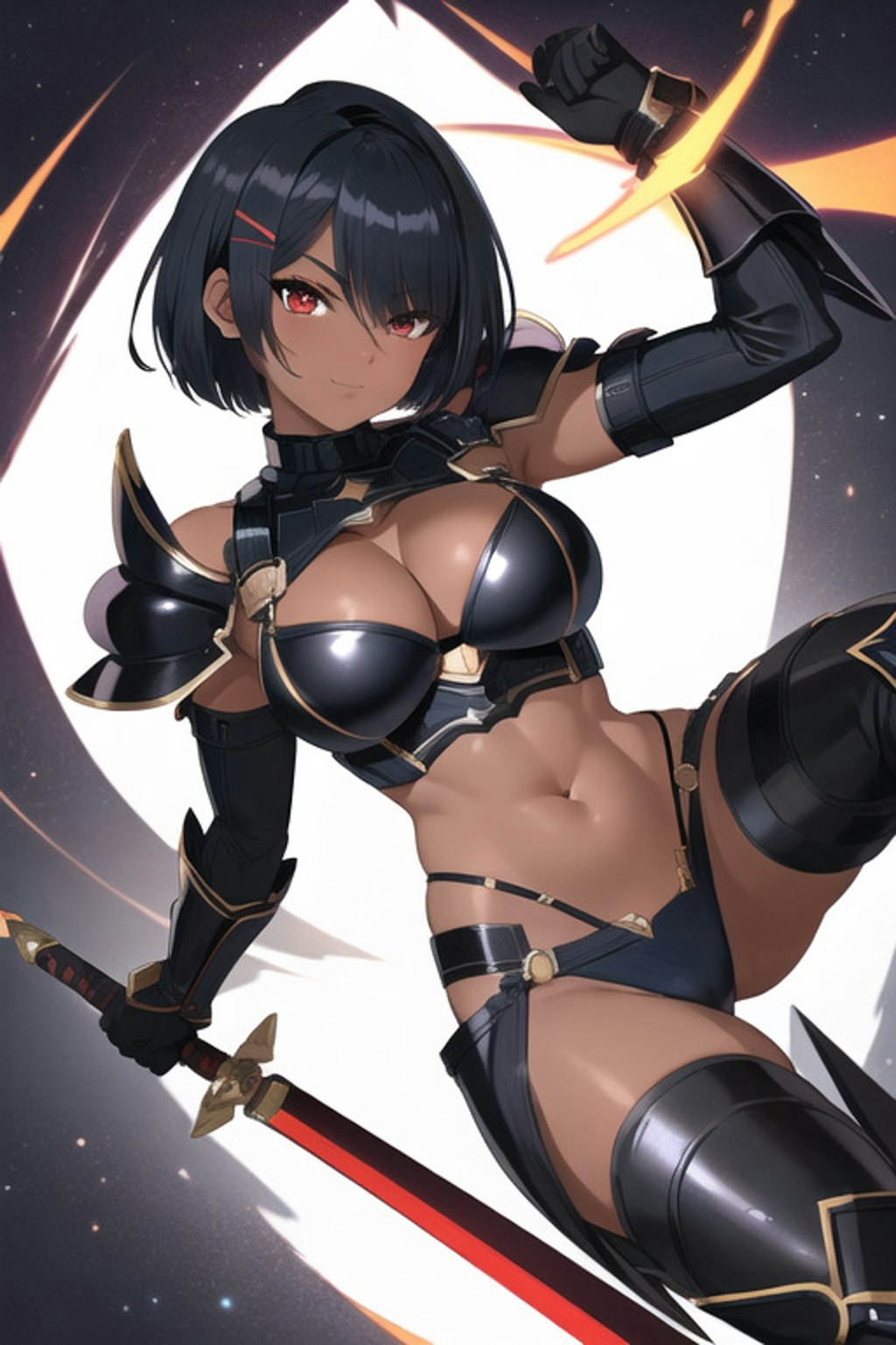 ビキニアーマー美女戦士4