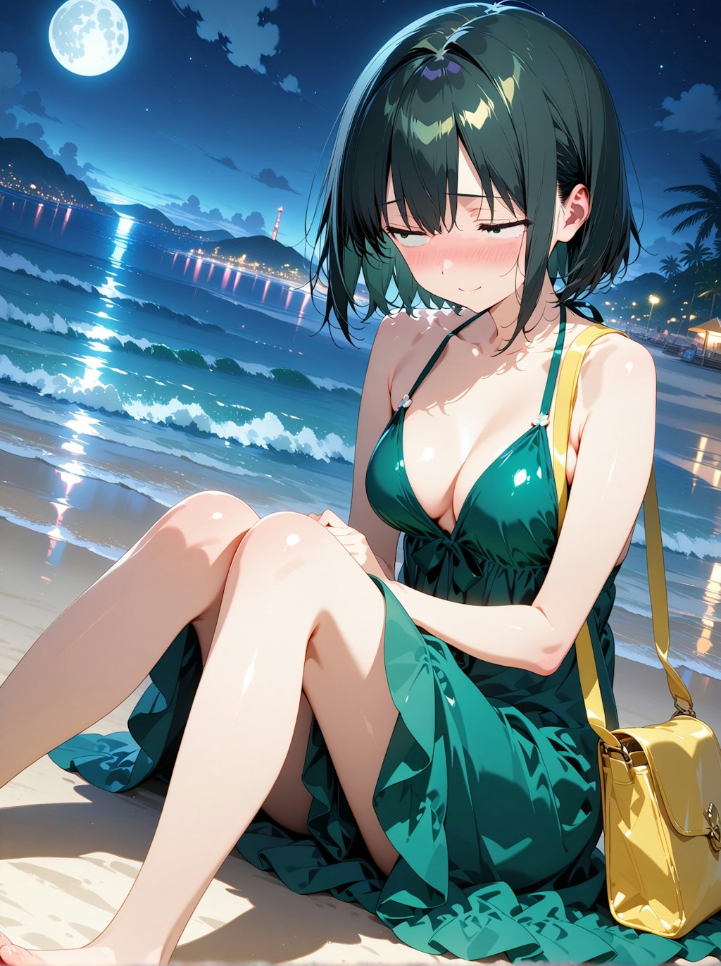⑦初めての海の家（想像）