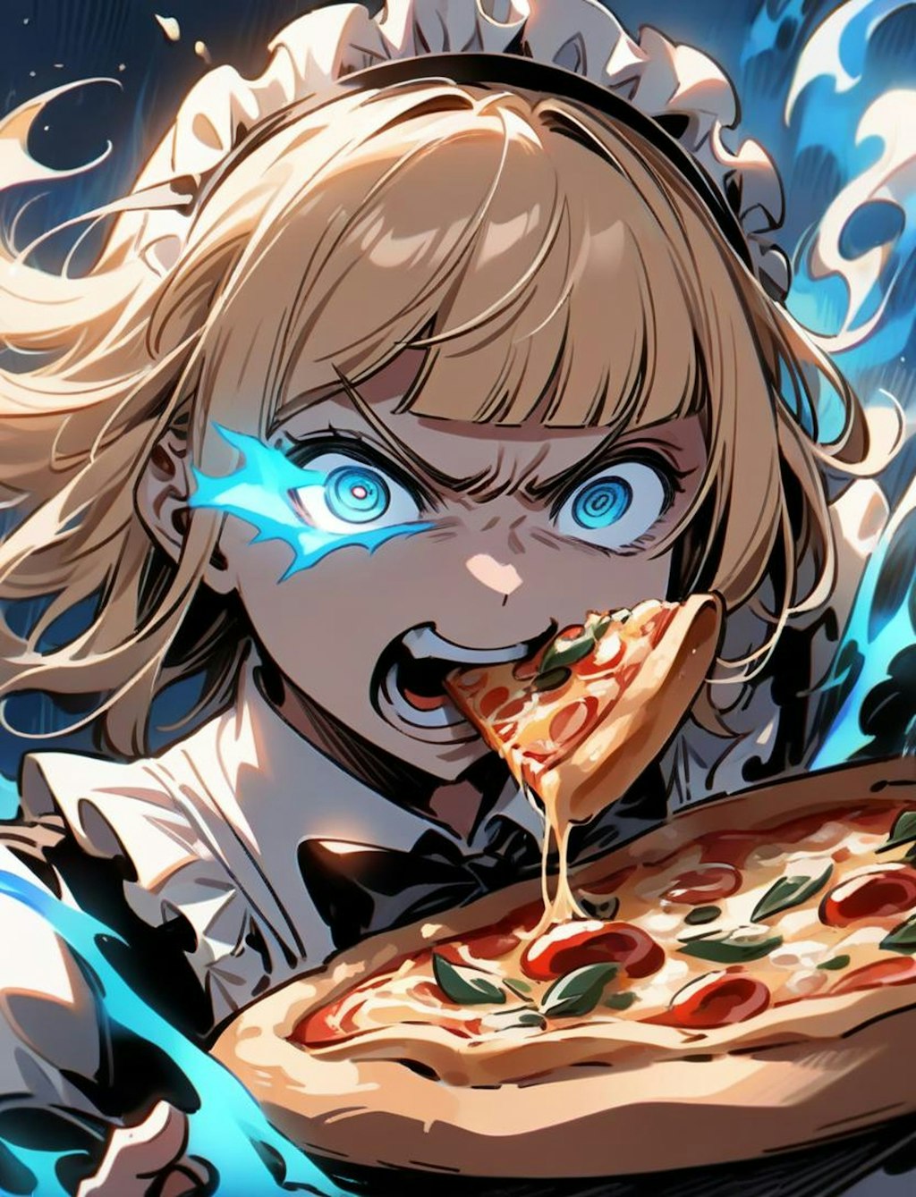 🍕🔥世界一のおピッツァーを目指してエゴに目覚めちゃう系メイドちゃん🔥🍕