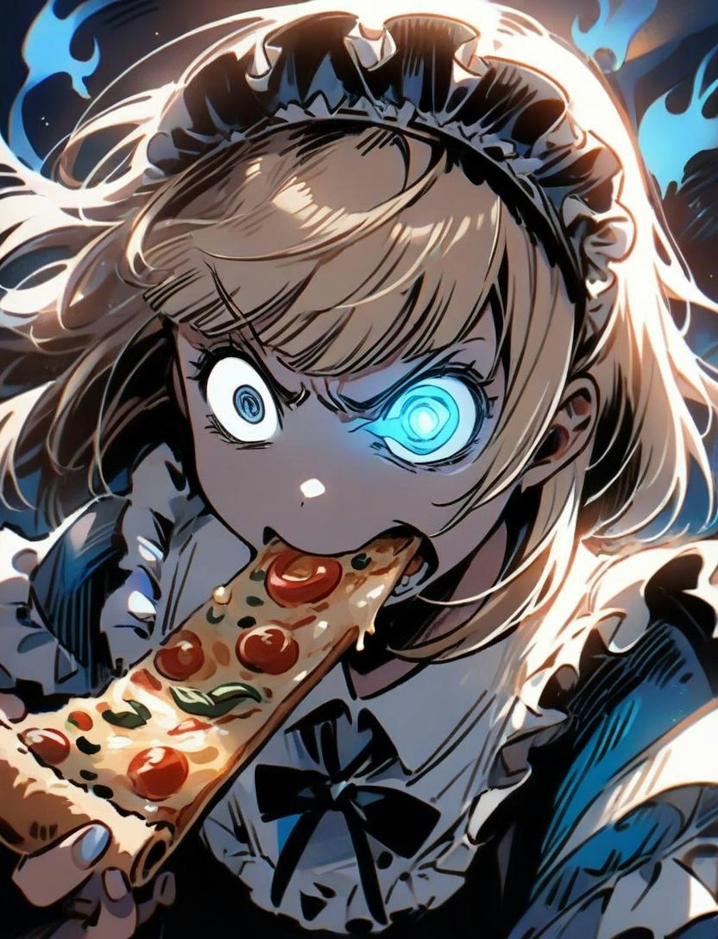 🍕🔥世界一のおピッツァーを目指してエゴに目覚めちゃう系メイドちゃん🔥🍕