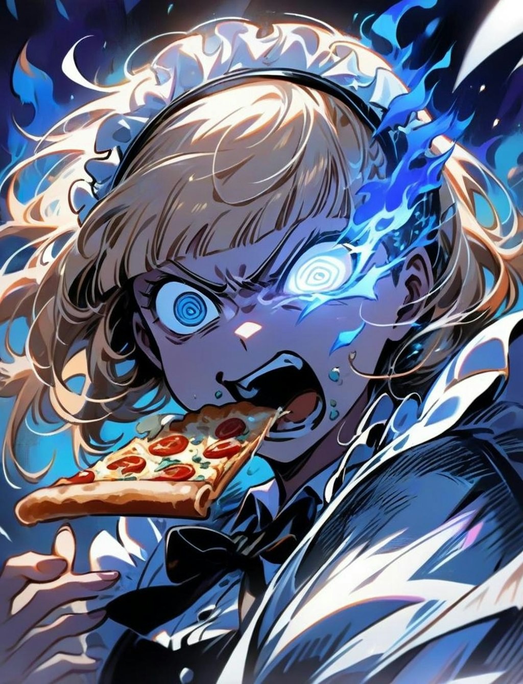 🍕🔥世界一のおピッツァーを目指してエゴに目覚めちゃう系メイドちゃん🔥🍕