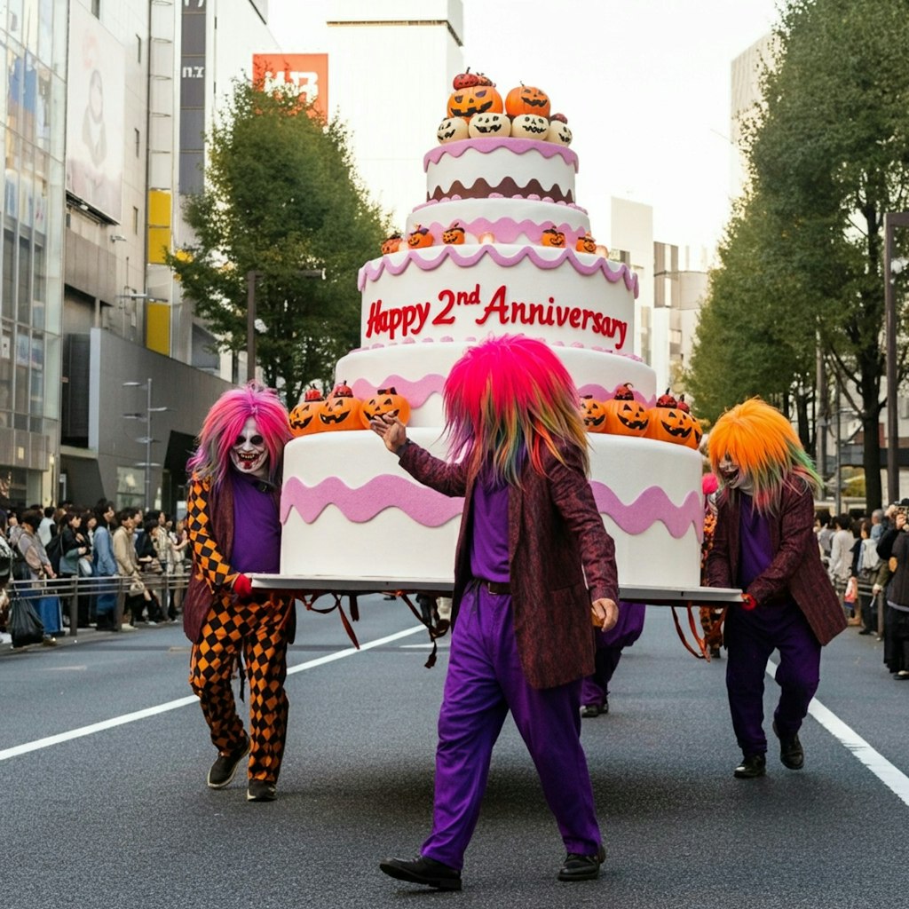 ハッピーハロウィン、ハッピー2周年！