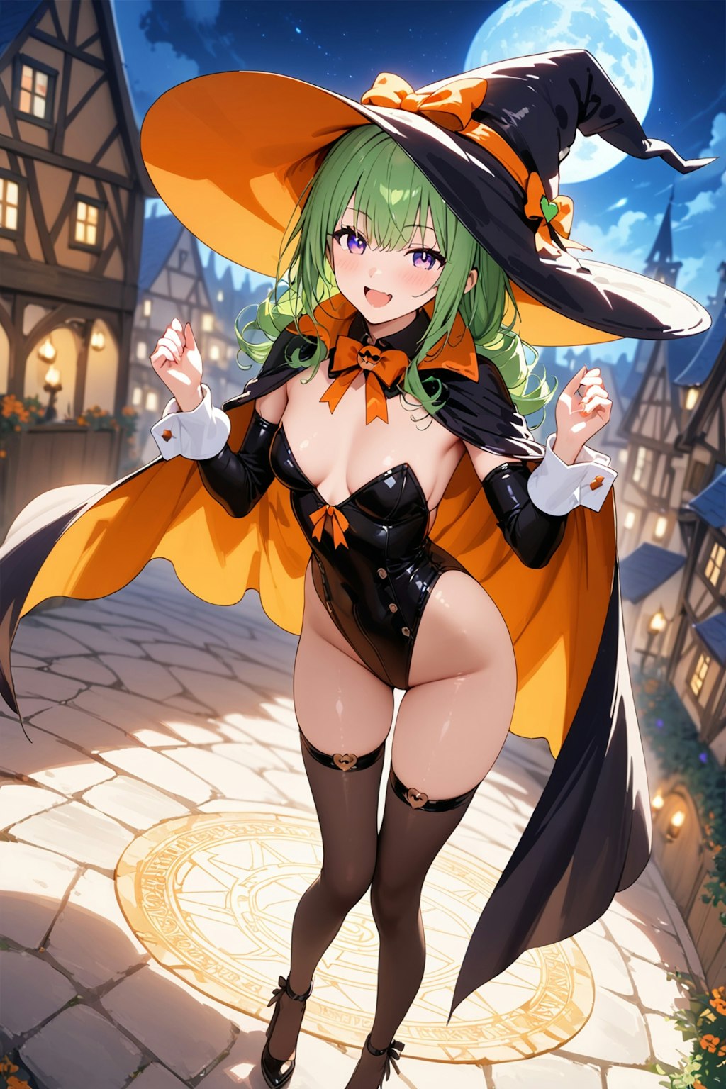 HALOでハロウィン魔女