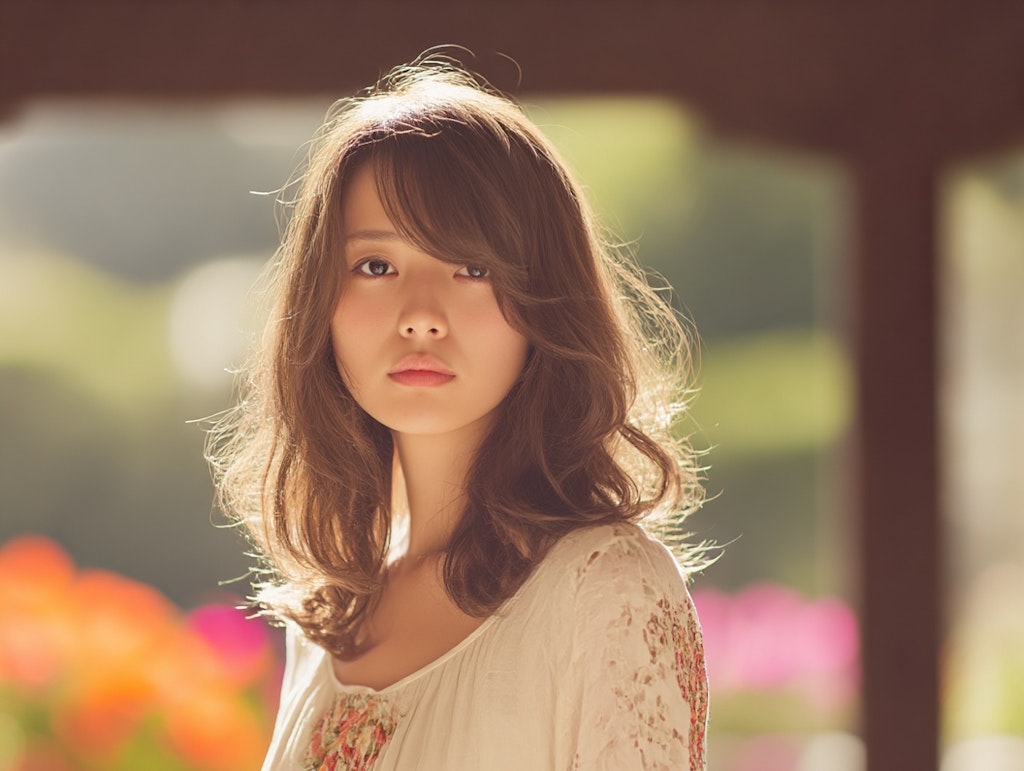 one girl