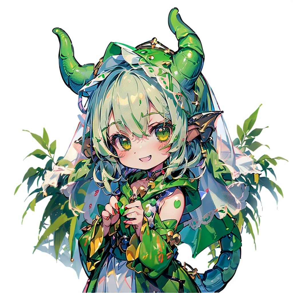 富士山とドラゴン着ぐるみ少女🐉🐲