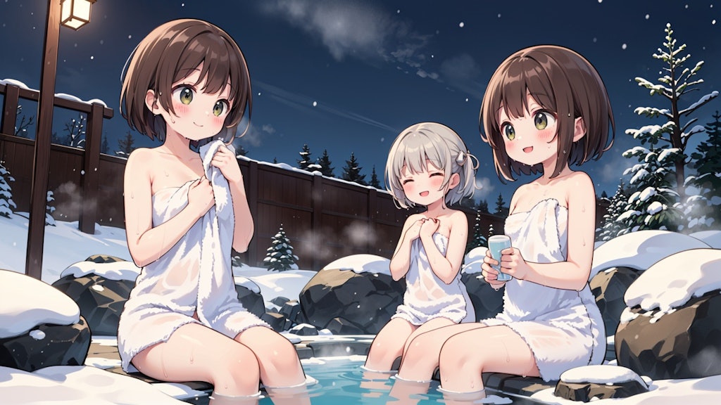 冬の温泉