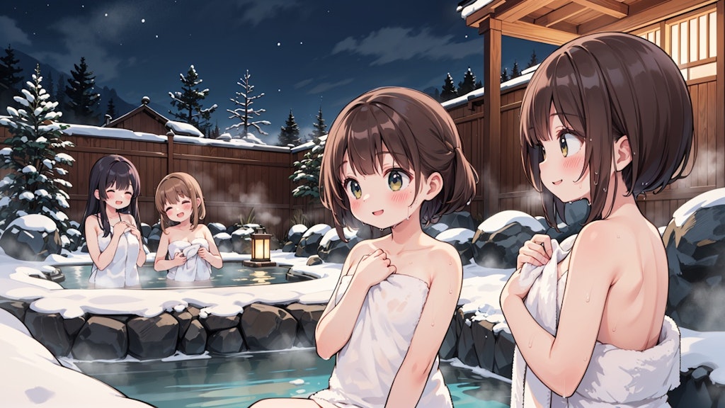 冬の温泉
