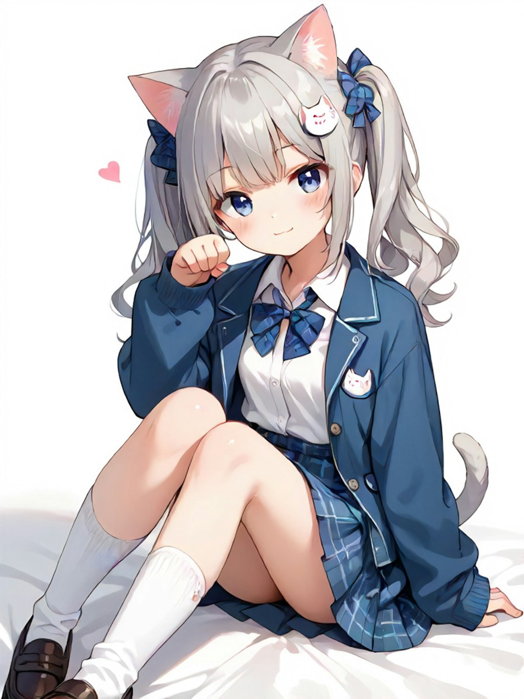 猫耳制服少女