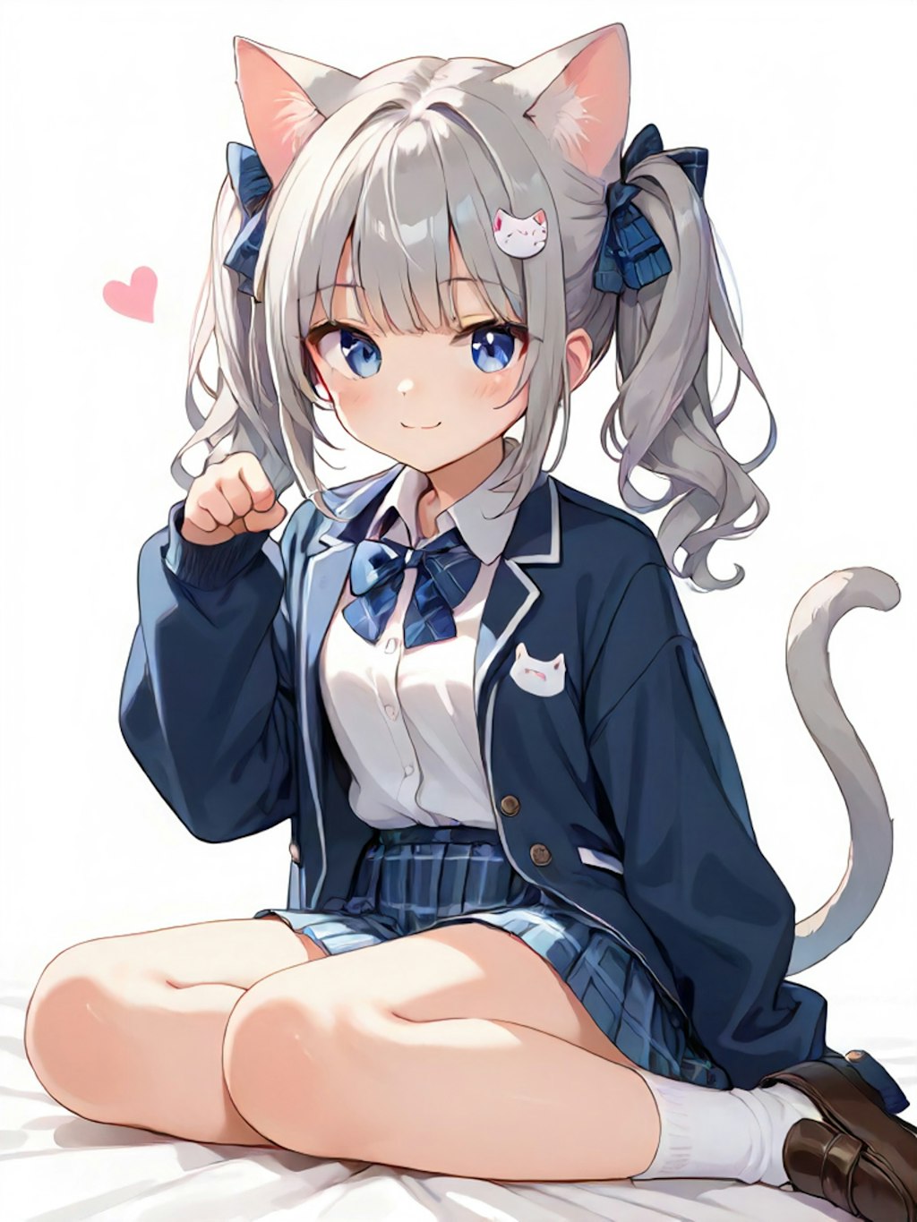 猫耳制服少女