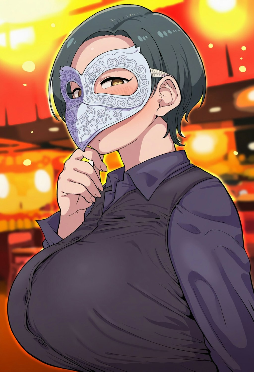 仮面の女