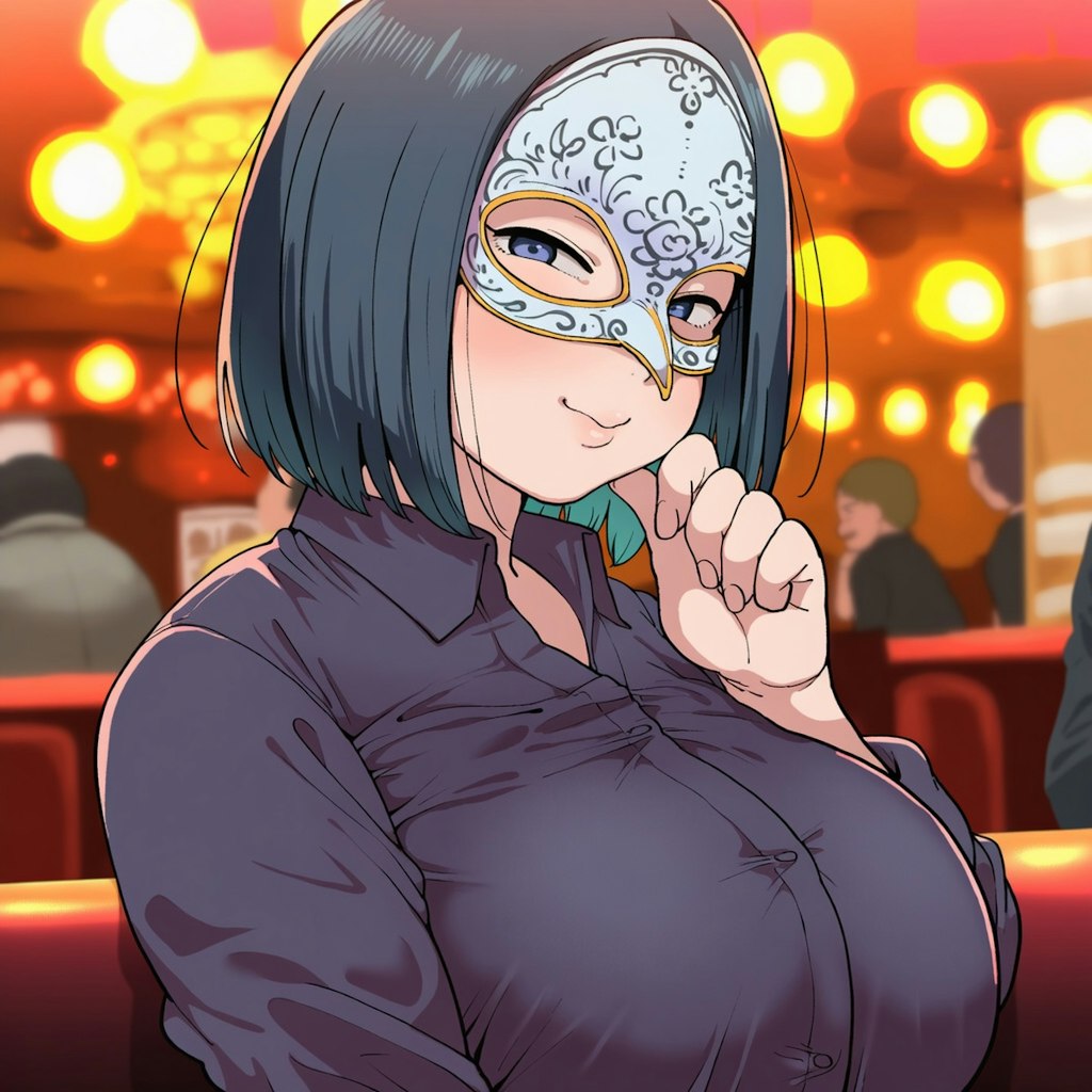 仮面の女