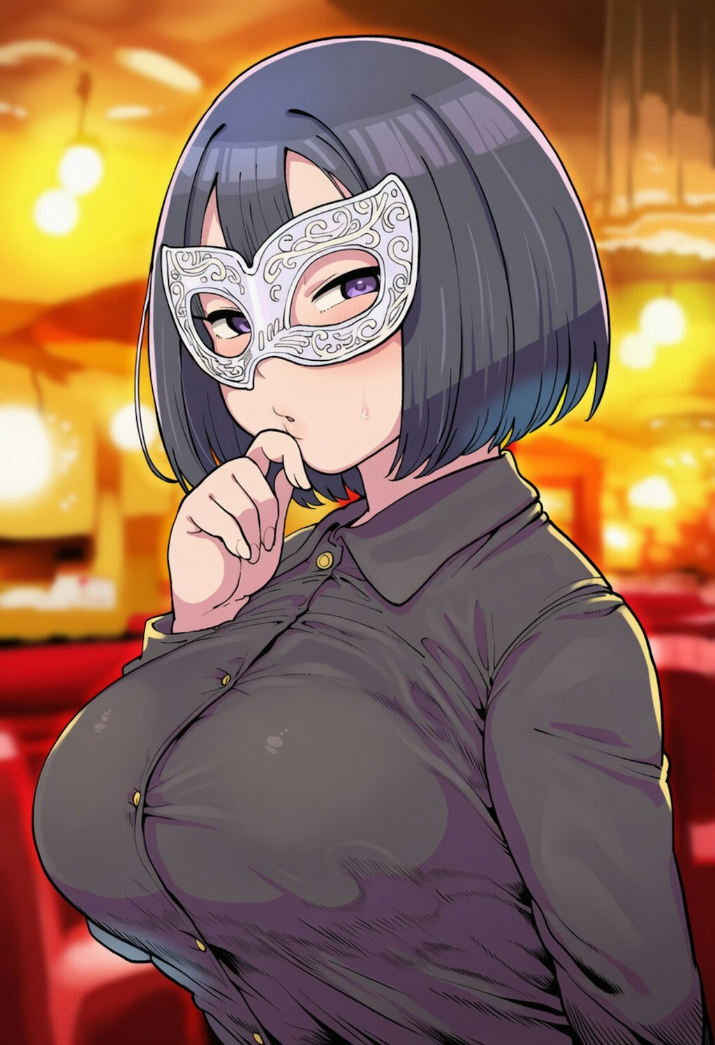 仮面の女