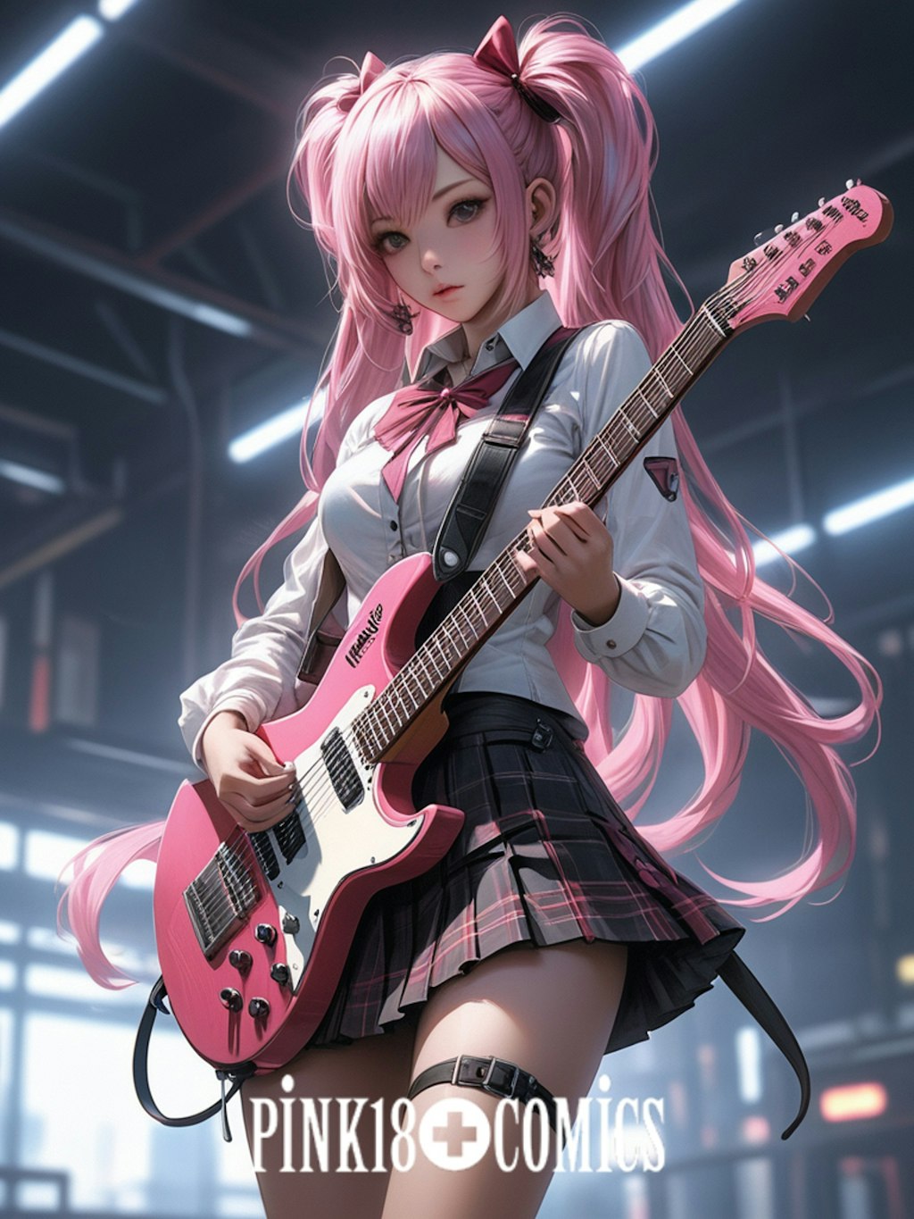 HiGHScHOOL+GUiTaRGiRL PiNK女子高生