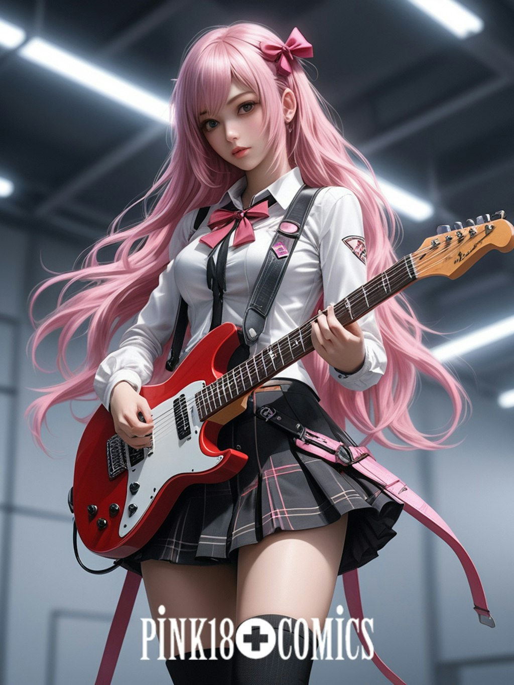 HiGHScHOOL+GUiTaRGiRL PiNK女子高生