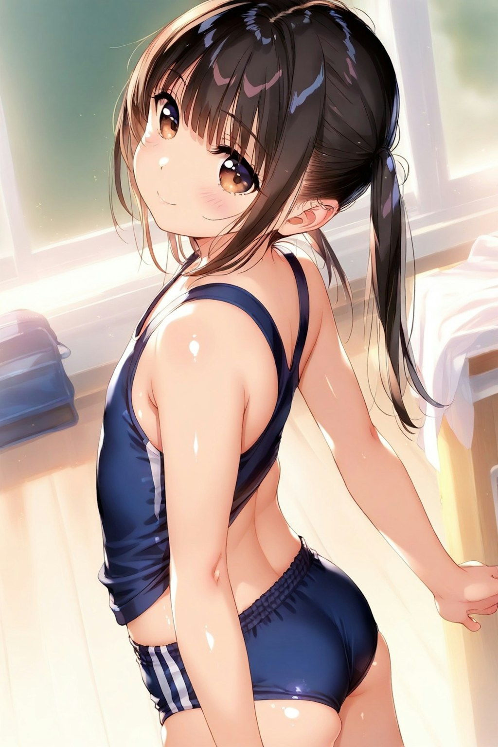 体操服美少女