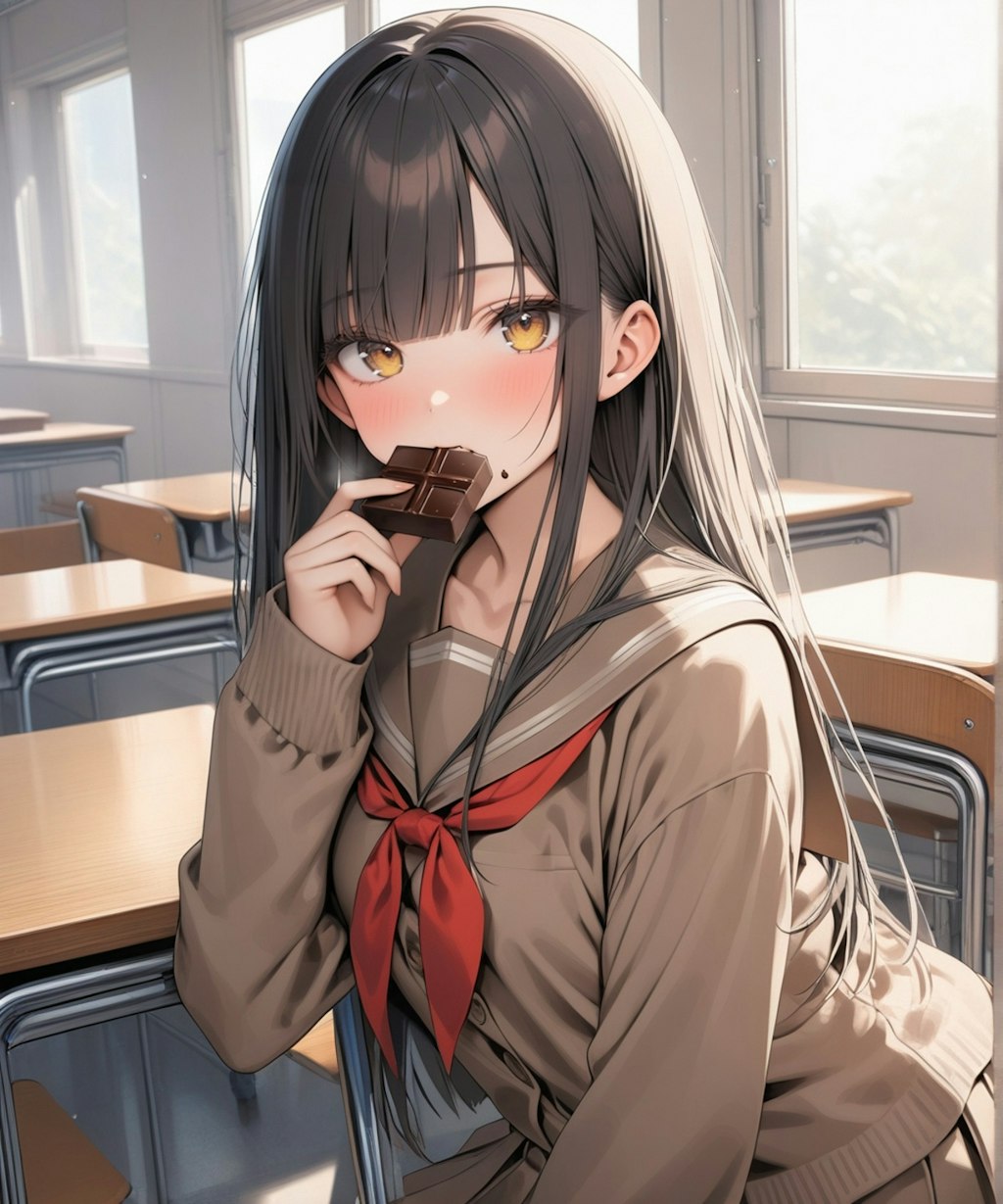 チョコくれる子