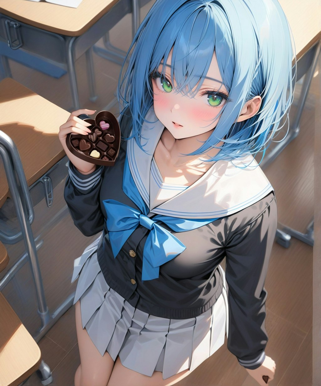 チョコくれる子