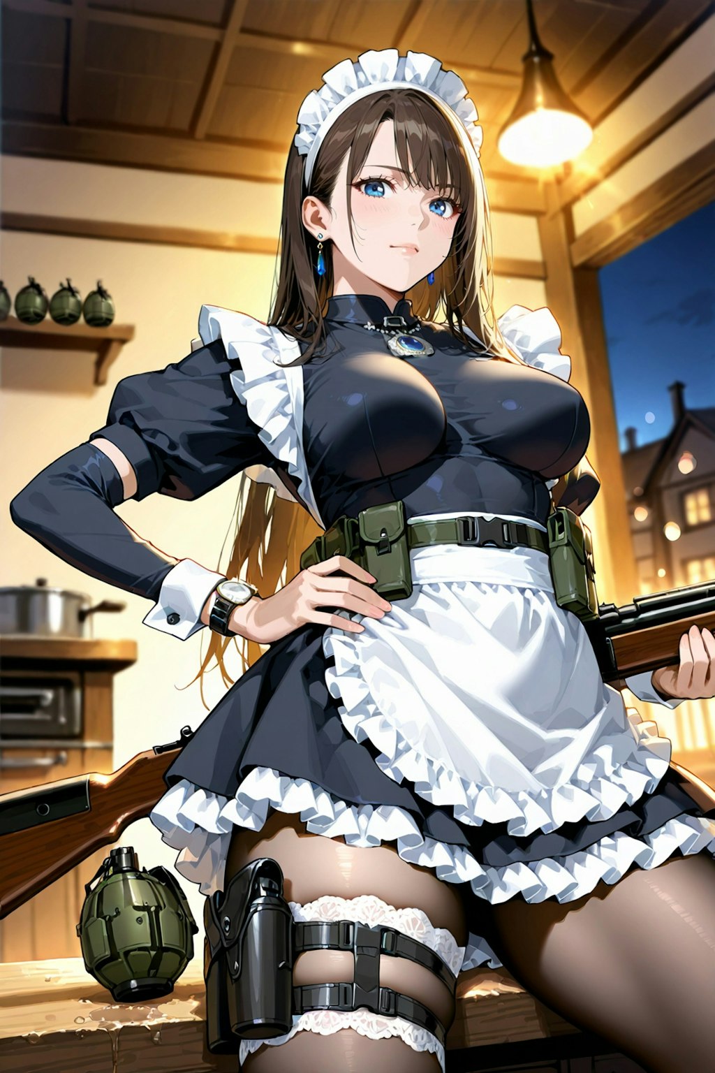 武装メイド