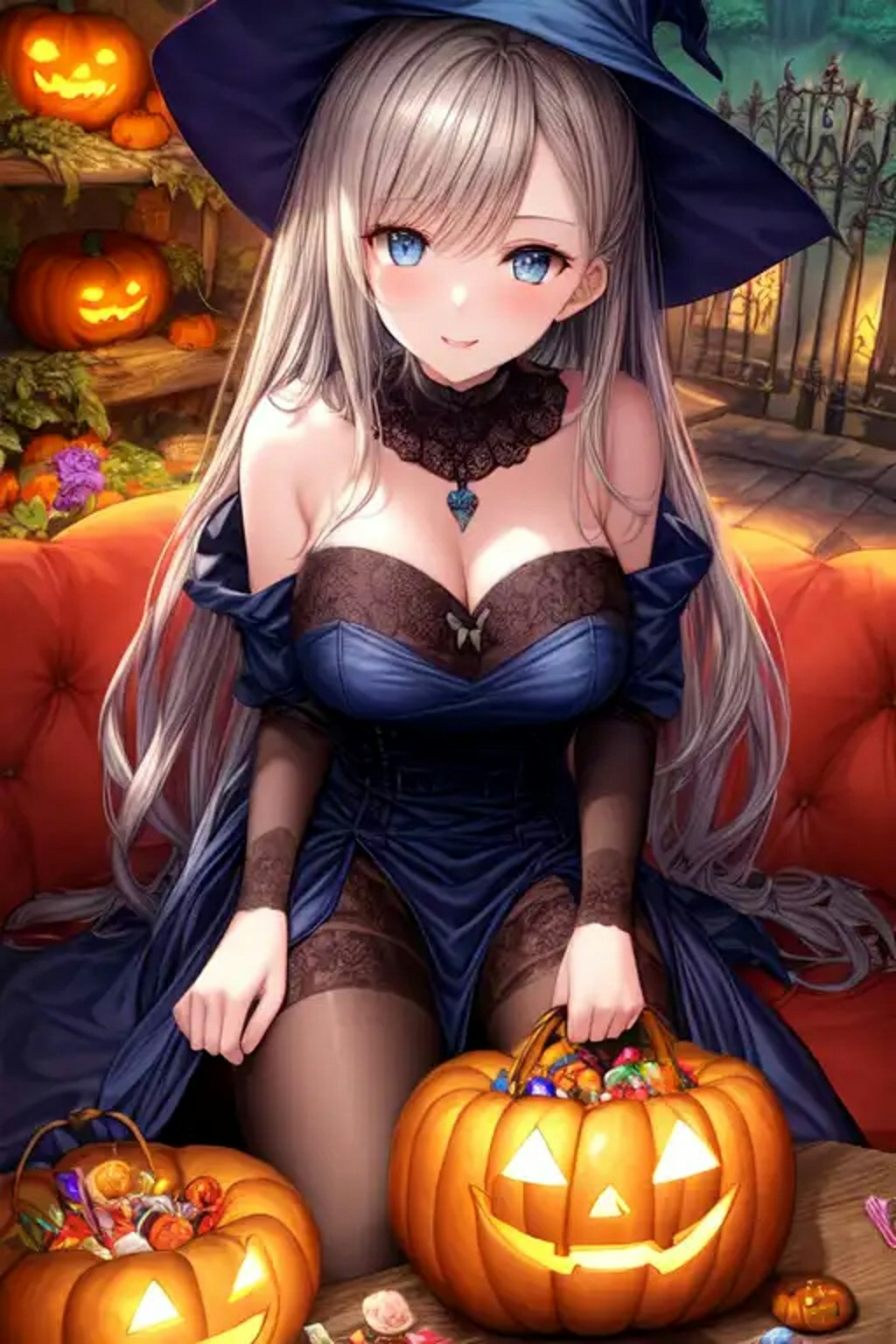 ハロウィンの魔女たち