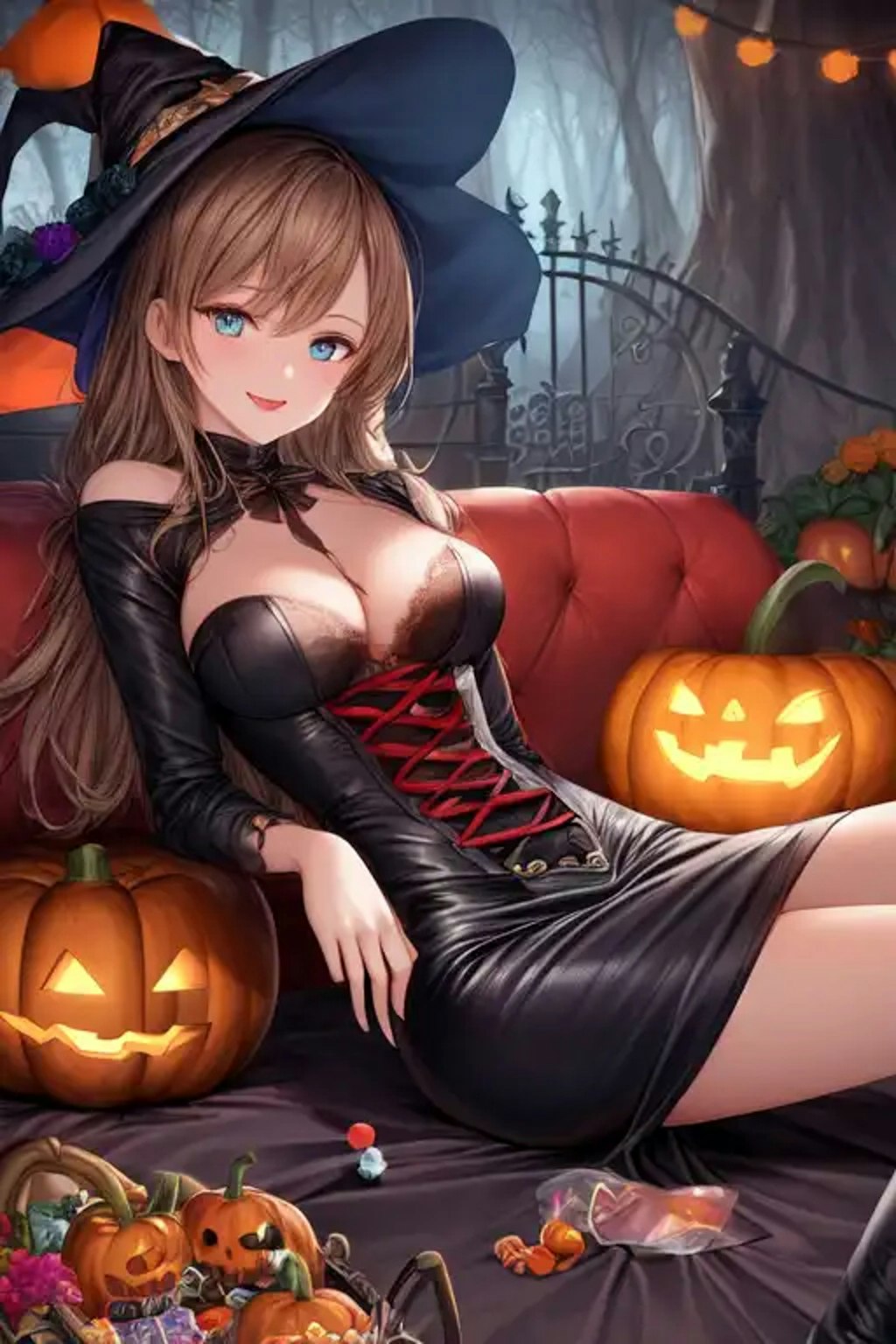 ハロウィンの魔女たち