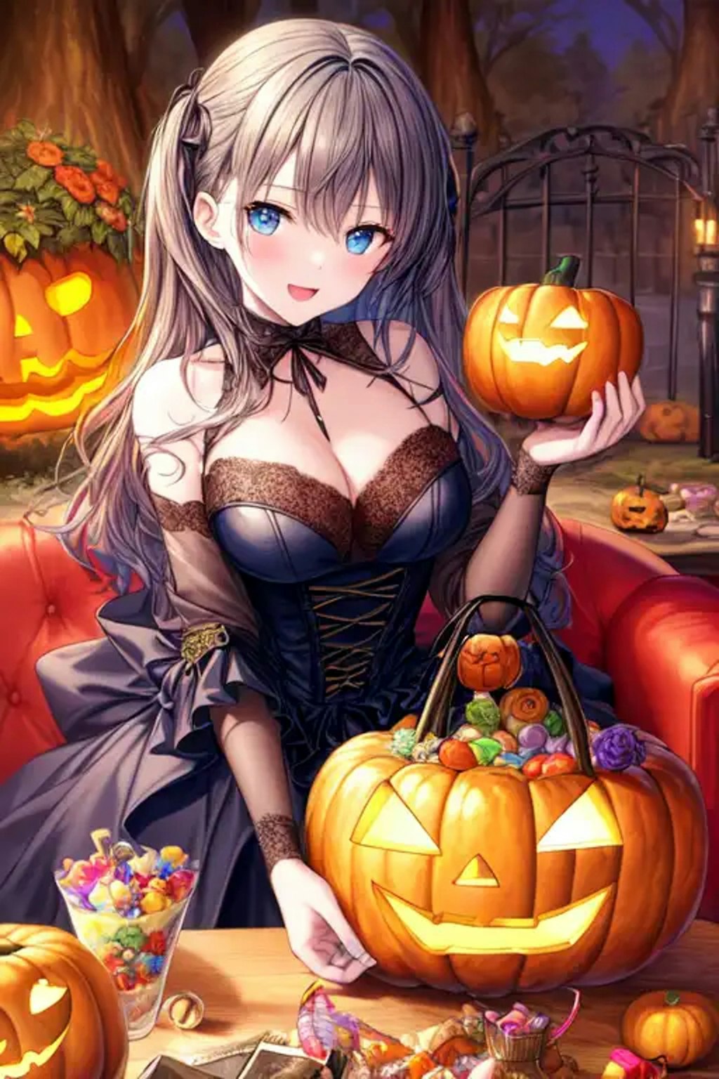 ハロウィンの魔女たち