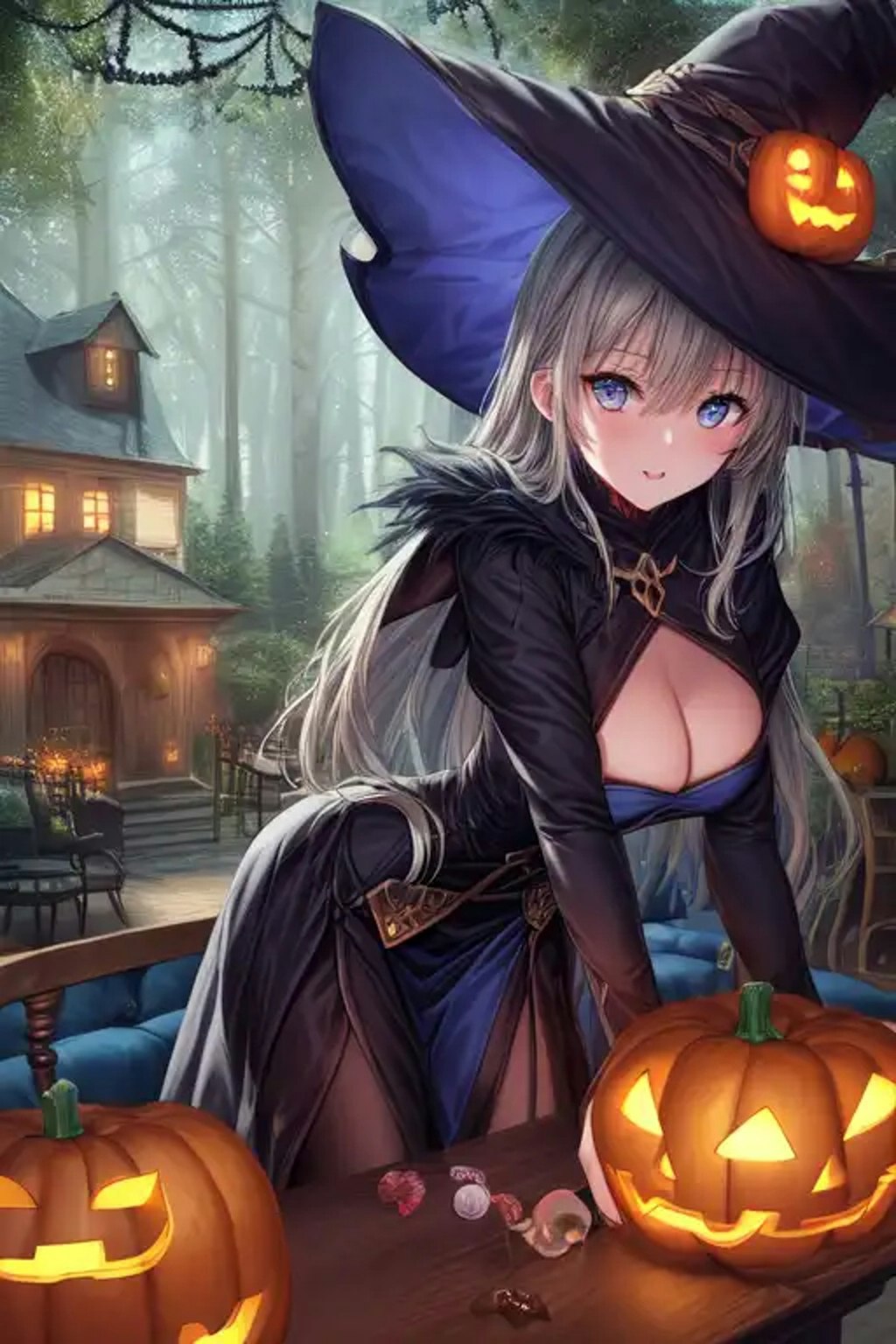 ハロウィンの魔女たち