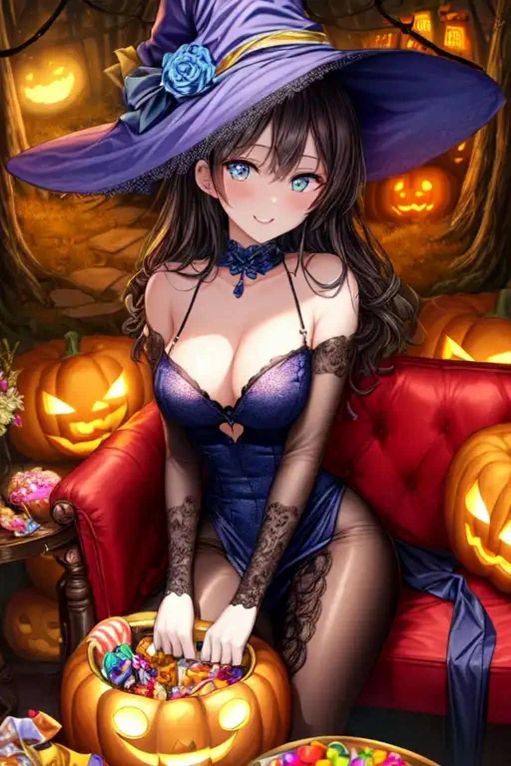 ハロウィンの魔女たち