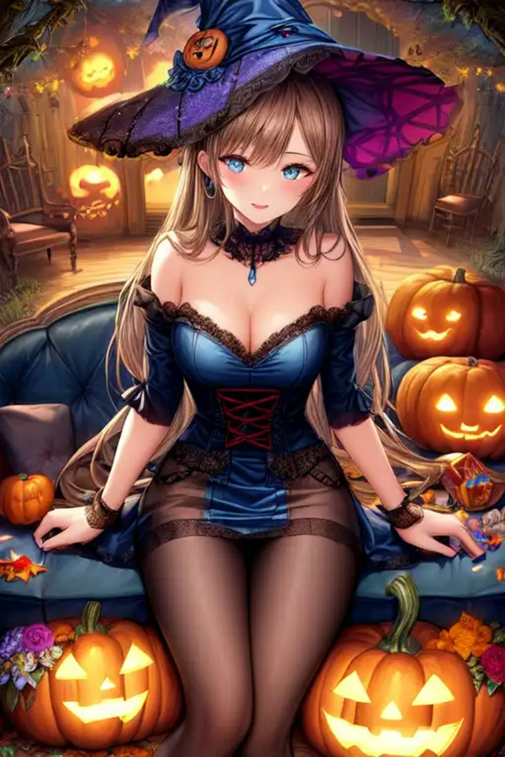 ハロウィンの魔女たち