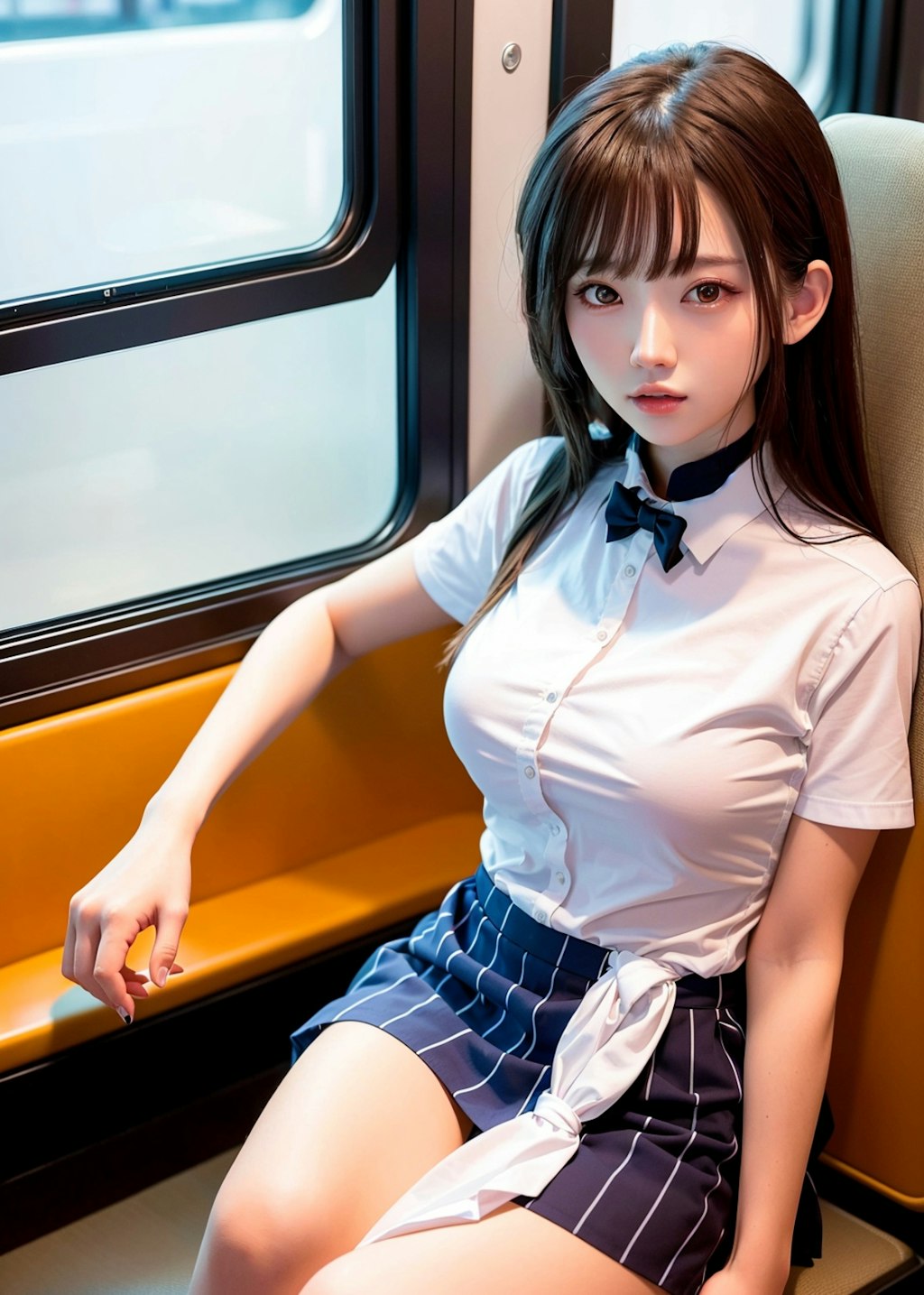 電車で見つけた気になる娘②