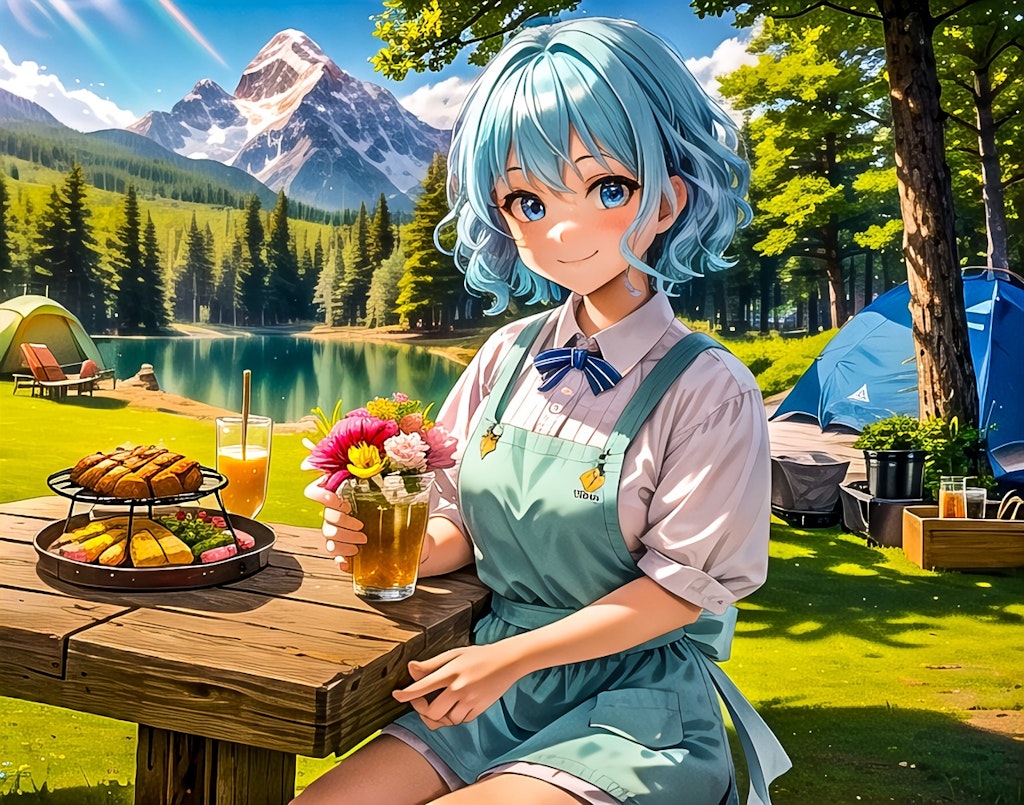 雫ちゃん💧ポートコレクション💧キャンプ🏕️