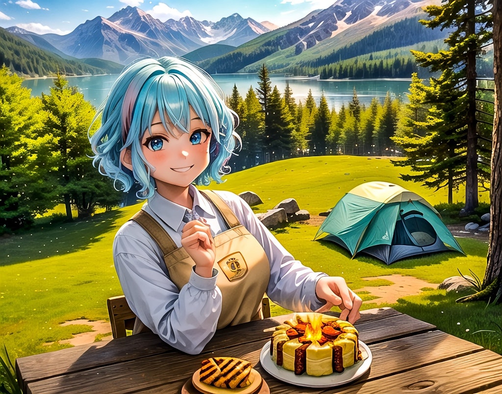 雫ちゃん💧ポートコレクション💧キャンプ🏕️