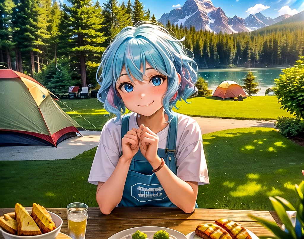 雫ちゃん💧ポートコレクション💧キャンプ🏕️