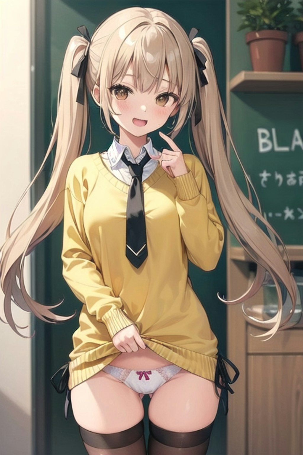 School twintails girl