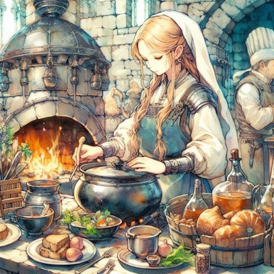 「城の厨房」