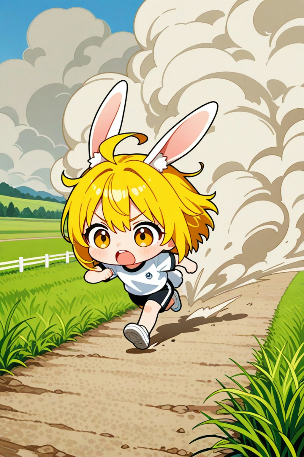 唐揚げ店へ急げー！