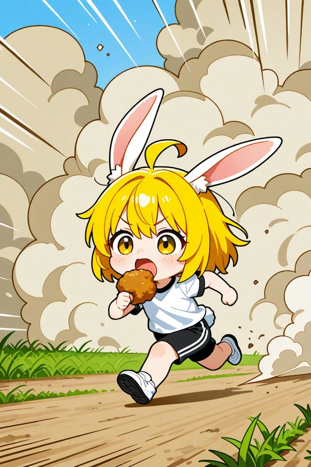 唐揚げ店へ急げー！