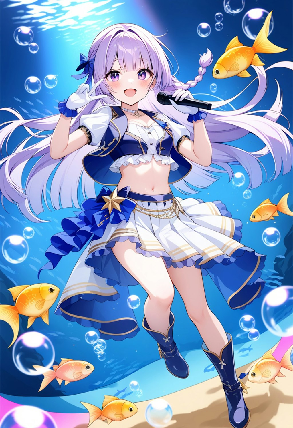 星莉奈(涼しいステージで熱く)[days AI]